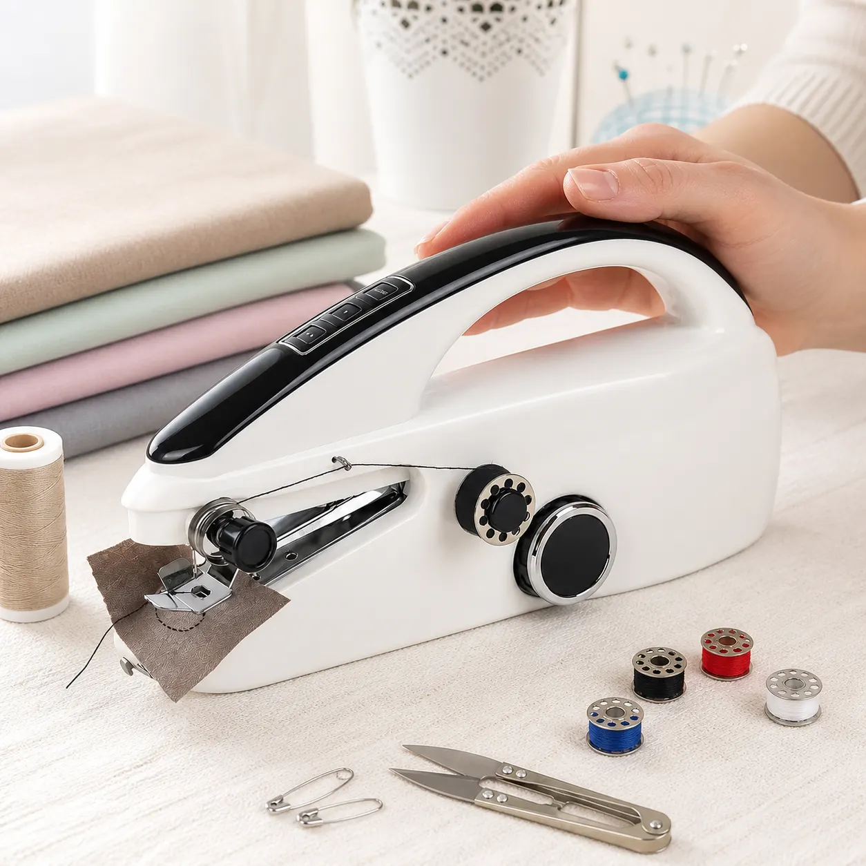 Handheld Sewing Machine detail view
